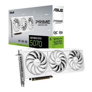 ASUS Geforce RTX 5070 Prime 12GB OC Graphics Card White