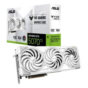 ASUS Geforce RTX 5070 Ti TUF GAMING 16GB OC Graphics Card White
