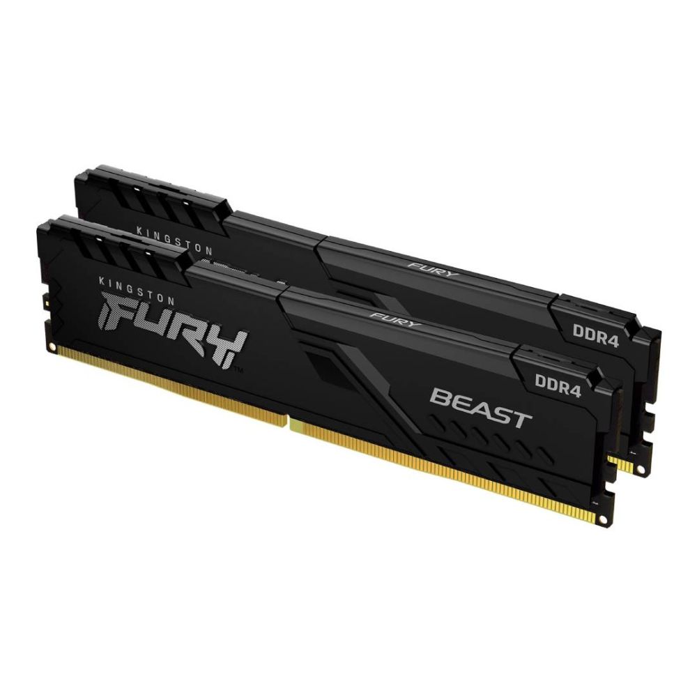 Kingston FURY Beast KF432C16BBK2/32 32GB (2 x 16GB) 3200 MHz DDR4 Desktop RAM