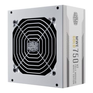 Cooler Master MWE Gold 750 V2 750W ATX 3.1 80 PLUS Gold PSU Power Supply - White