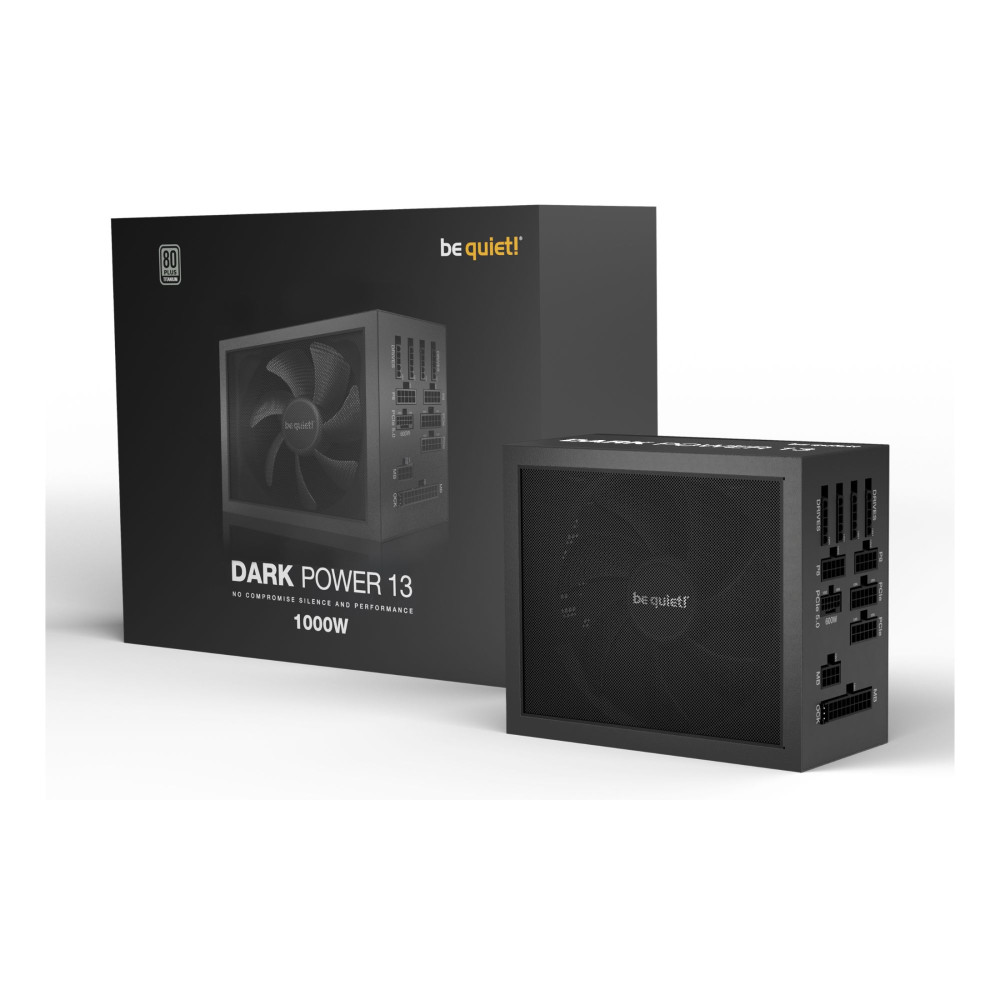 be quiet! DARK POWER13 1000W ATX 3.1 80 PLUS Titanium Power Supply