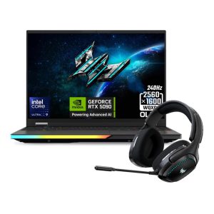 Acer Predator Helios 16 AI Intel Core Ultra 9 275HX 64GB RAM 1TB SSD RTX 5090 16" OLED Windows 11 Home Gaming Laptop