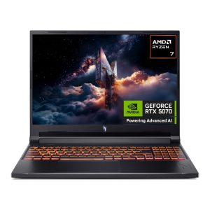 Acer Nitro V16 AI ANV16-42 AMD Ryzen 7 260 16GB RAM 1TB SSD RTX 5070 16" Windows 11 Home Gaming Laptop