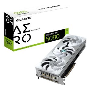 GIGABYTE GeForce RTX 5080 AERO SFF 16GB OC Graphics Card - White