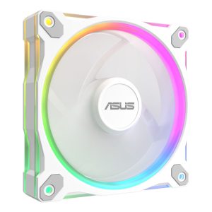 ASUS Prime MR120 ARGB 120mm PC Fan - White